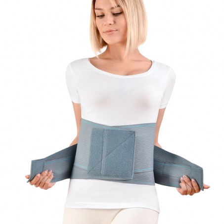 Фото Корсет на попереково-крижовий відділ хребта (посилений) (24 см) Алком р.1 сірий