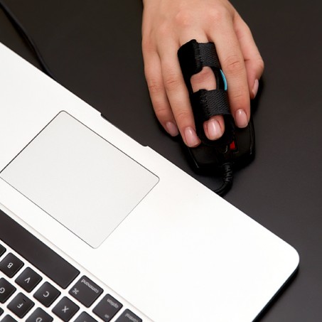 Фото Ортез на пальці руки р.1, чорний