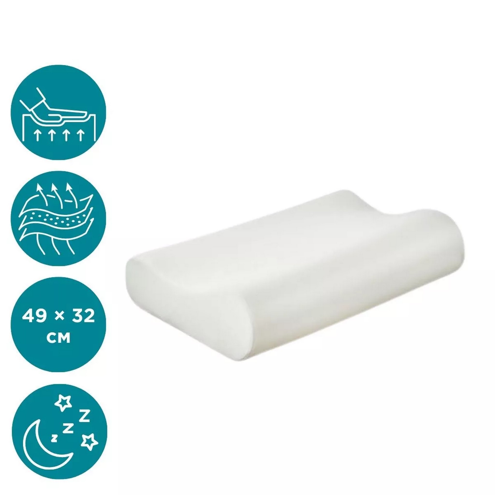 Фото Подушка ортопедична з ефектом пам'яті OPO-111