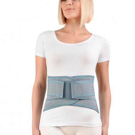 Фото Корсет на попереково-крижовий відділ хребта (посилений) (24 см) Алком р.1 сірий