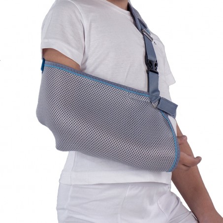 Фото Бандаж – підтримувач руки (хустинка) kids р.1, сірий