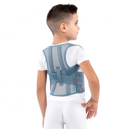 Фото Корсет для корекції постави дитячий р.3, сірий