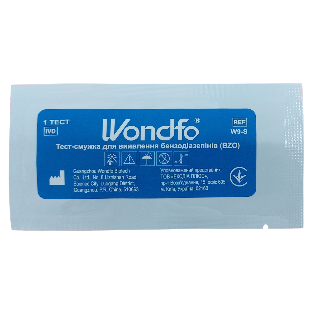 Фото Тест для обнаружения бензодиазепинов (BZO)