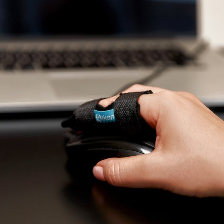 Фото Ортез на пальці руки р.1, чорний