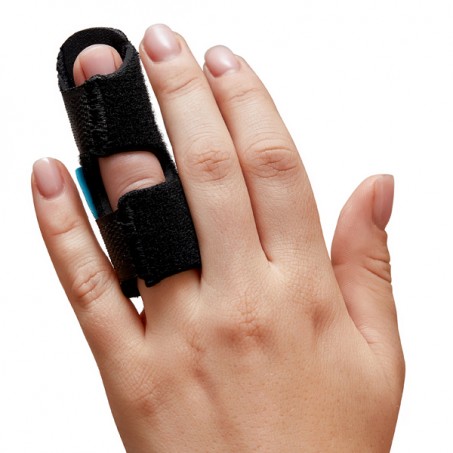 Фото Ортез на пальці руки р.1, чорний