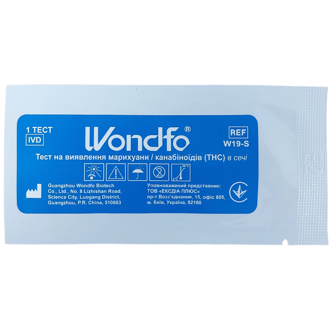 Фото Тест для виявлення марихуани / канабіноїдів (THC)
