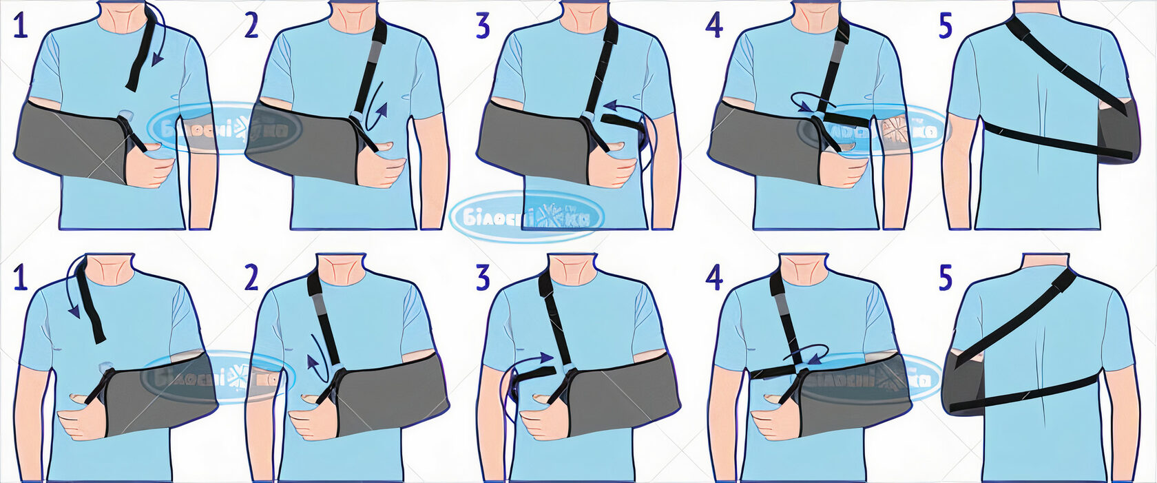 Фото Бандаж для руки підтримуючий, розмір №2 (28-33см) 
