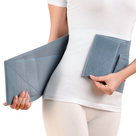 Фото Корсет на попереково-крижовий відділ хребта (посилений) (24 см) Алком р.1 сірий